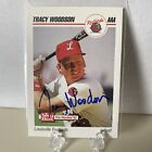1992 SkyBox AAA Tracy Woodson Louisville Redbirds Autographed Card