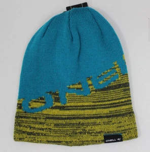 Gorro de punto O'Neill Davos acrílico Jacquard, esmalte azul talla única se adapta a la mayoría de los nuevos - Imagen 1 de 1