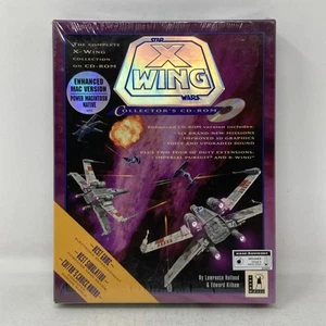Star Wars: X-Wing Collector's CD-ROM Mac Big Box Sellado - Imagen 1 de 6