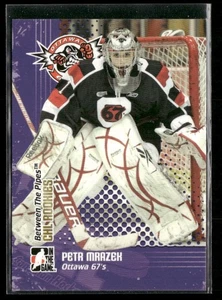 2009-10 Between The Pipes CHL Rookies #CR02 Petr Mrazek - Imagen 1 de 2