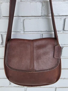 Rare 1997 Vintage Coach USA Glove-Tanned Leather Shoulder Bag - Style J7D-6034 - Bild 1 von 14