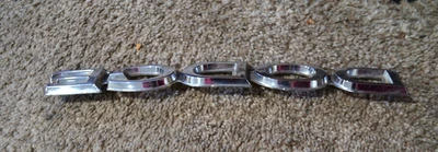 1981-1984 DODGE RAM RAMCHARGER HOOD EMBLEM BADGE METAL USED AUTHENTIC - Image 1 of 4