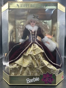 Vintage 1996 Mattel Happy Holidays Special Edition Barbie Puppe #15646 - Bild 1 von 7