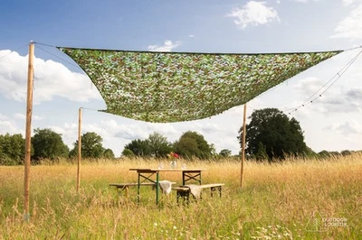 Tarnnetz grün Jagd Wald Garten in allen Farben und Größen - Bild 1 von 4