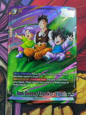 Son Goten/Trunks : Youth (Alternate Art) - Wish For Shenron FB07-105 - Image 1 of 2