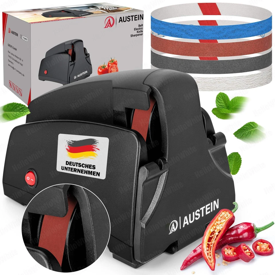 AUSTEIN® Band-Messerschärfer TG2002 Elektrischer Band Messerschleifer - Bild 1 von 4