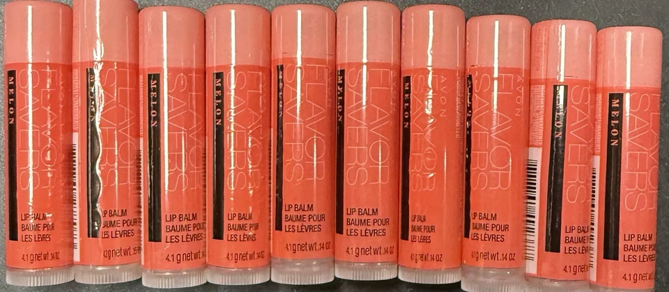Bálsamo labial teñido de melón Avon Flavor Savers lote de 10 nuevos y sellados ¡ENVÍO GRATUITO! Foto 1 de 1