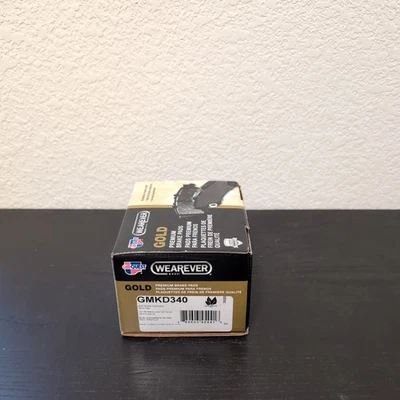 Audi/VW/Peugeot Pad Set-Premium Semi-Metallic Rear Brake Pads CARQUEST GMKD340 - Image 1 of 3