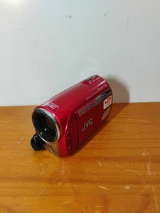 JVC Everio GZ-MS100RU Red LCD Screen Dual Memory 40x Zoom Camcorder For Repair - Picture 1 of 12