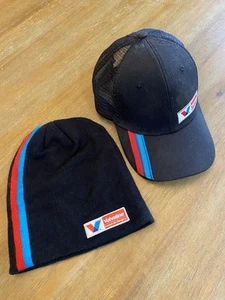 Valvoline Instant Oil Hüte! Schwarze Snap Back + Wintermütze! Mitarbeiter getragen! Spaß! - Bild 1 von 7