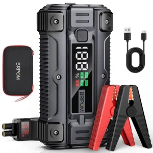 6000A Car Smart Jump Starter Booster Charger Rescue Pack Power Bank 26800mah - Picture 1 of 6