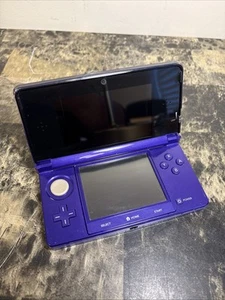 Nintendo 3DS Midnight Purple Spielekonsole CTR-001 (Nur Konsole) - Getestet - Bild 1 von 9
