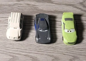 Lot Of 3 Disney Cars Mini Rubber Toys Pixar Small Car Toy  - Bild 1 von 8