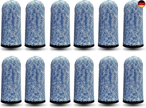 RIVIEVAL 12 Stück Fingerlinge, wiederverwendbarer Daumenschutz, rutschfeste  - Bild 1 von 7