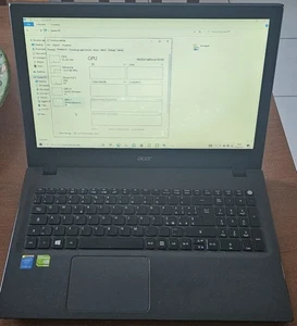 Notebook Acer Aspire E5-573G i3-4005U 1.7GHz 4Gb 500Gb DVD-RW 15.6' Windows 10 - Foto 1 di 11