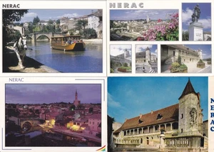 Konvolut 4 Postkarten Ansichtskarten 10x15cm NERAC Nérac Lot-et-Garonne 2 - Bild 1 von 1