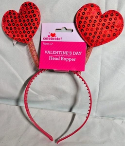 New Head Bopper With Red Hearts (Ages 4+) - Picture 1 of 1
