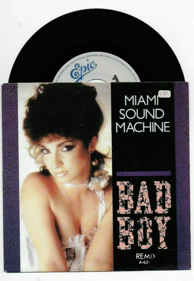 MIAMI SOUND MACHINE GLORIA ESTEFAN BAD BOY SINGLE FROM NETHERLANDS  - Image 1 of 1
