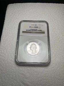 1960 Washington Quarter PF68 Cameo NGC zertifiziert - Bild 1 von 4