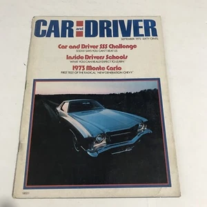 Car And Driver Sept 1972 Test New Generation Monte Carlo - Picture 1 of 4