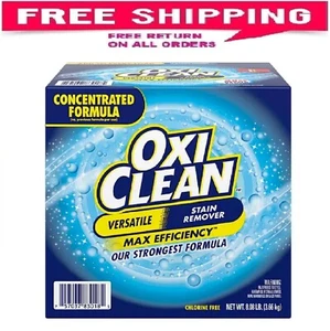 OxiClean Concentrated Max Efficiency Versatile Stain Remover Powder 8.08 lbs. - Picture 1 of 5