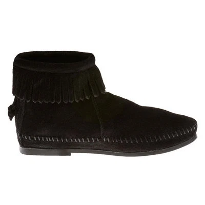 MINNETONKA Moccasin Women's Black Style 289 Size (5.5,9.5) NIB Free Shipping - Image 1 of 4