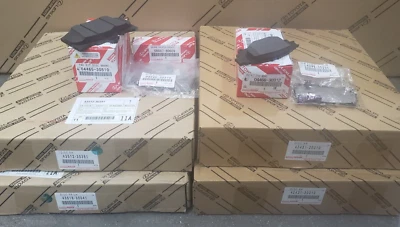 JUEGO DE FRENOS/CUÑAS/ROTORES/GRASA LEXUS OEM DELANTEROS/TRASEROS MODELO BASE RC350 2015-18 Foto 1 de 2