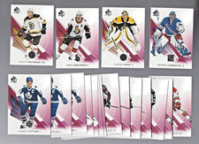 2017-18 SP Authentic Red lot of 18 - 14 different, see description for listing