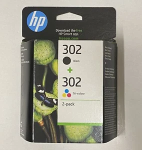 original HP Multipack Tinte 302 Black Tri-Colour X4D37AE OVP Rechnung - Bild 1 von 3