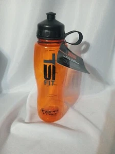 Sl fit Water Bottle 26oz Adult Unisex clear orange new BPA free - Picture 1 of 3