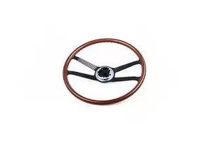 volant bois Mahagoni 42cm coeur acier - Picture 1 of 2