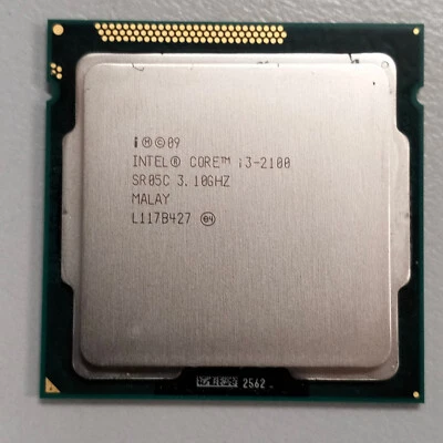 Intel Core i3-2100 sandy Bridge 64-bit Socket 1155 3.1 GHz 2 core 65W CPU SR05C - Image 1 of 4