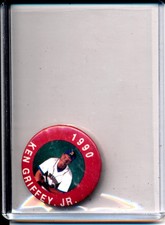 1990 MLBPA JKA Star ken griffey jr hof button pin