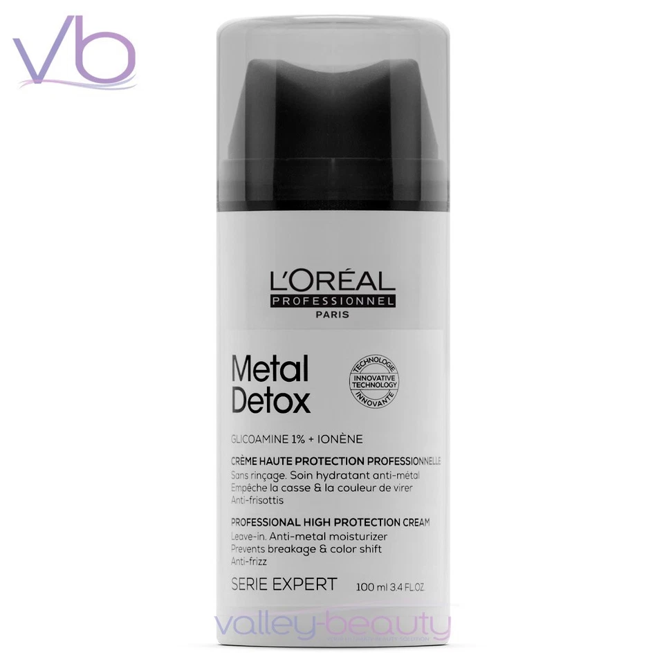 Crema desintoxicante de metales L'OREAL Serie Expert | Protector sin enjuague de alta protección Foto 1 de 1