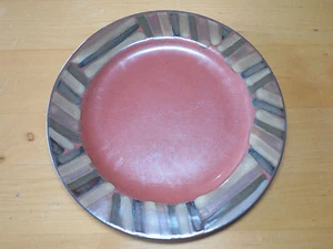 Tabletops ARIZONA WIND Dinner Plate 11" Rust Brown Olive 12 available - Picture 1 of 4