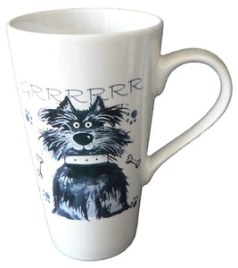 Taza latte grande cerámica Blue Dogs capacidad 3/4pt y opción personalizada - Imagen 1 de 4