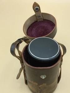 Vintage Minolta Auto Tele Rokkor-PG Lens F= 135mm  w/ Original Case & Rear Cap  - Picture 1 of 10
