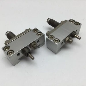 Lot of 2 SMC RB1412 Shock Absorber w/ Dovetail Brackets, Stroke 12mm, for MYH32 - Bild 1 von 5