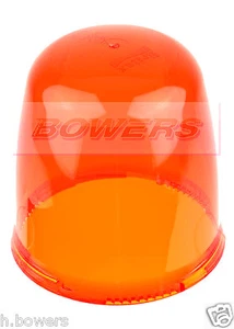 BRITAX 10438.00 AMBER ORANGE SPARE LENS FOR B90 390 391 392 394 395 BEACONS - Picture 1 of 1