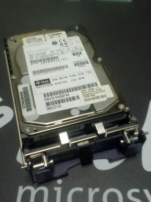 Sun 72GB 10k U320 SCSI 80Pin 540-6289-01 FUJITSU MAP3735NC - Bild 1 von 3