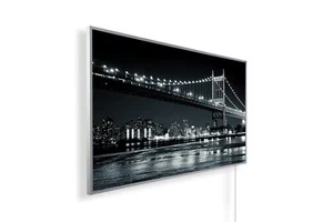 inoverhome. Bildheizung | Infrarotheizung | 130 - 1.200 Watt | black ‘n white - Bild 1 von 6