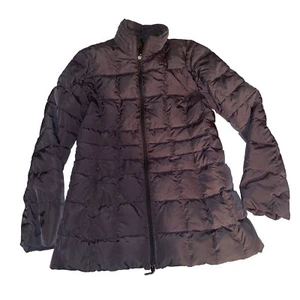 Moncler Down Jacket Women Size 2 medium Brown Puffer Pre Own - Picture 1 of 19