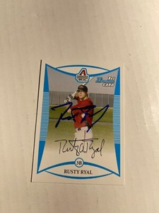 Arizona Diamondbacks RUSTY RYAL Signed Card