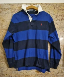 Ralph Lauren Polo Rugby Sweater gestreift Gr.M - L Vintage 90er - Bild 1 von 15