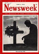 1946 Newsweek June 3-Brooklyn Dodgers fight; Somerset Maugham; Amish boys drink?