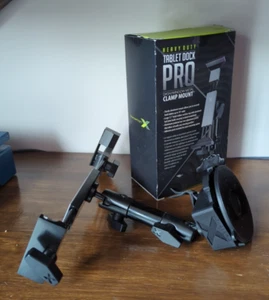 BRACKETRON HEAVY DUTY TABLET DOCK PRO DASH/WINDOW METAL CLAMP MOUNT - Afbeelding 1 van 7