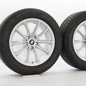 Ruedas de invierno originales 17 pulgadas BMW Serie 5 G30 G31 618 V radios 5-5,5mm DOT1321 RDC - Imagen 1 de 10