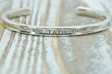 Tiffany and Co. 1837 Sterling Silver Cuff bracelet