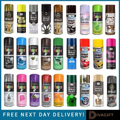 VERNICE SPRAY AEROSOL AUTO PRIMER OPACO PER LEGNO METALLIZZATO LUCIDO METALLO PLASTICA - Immagine 1 di 4