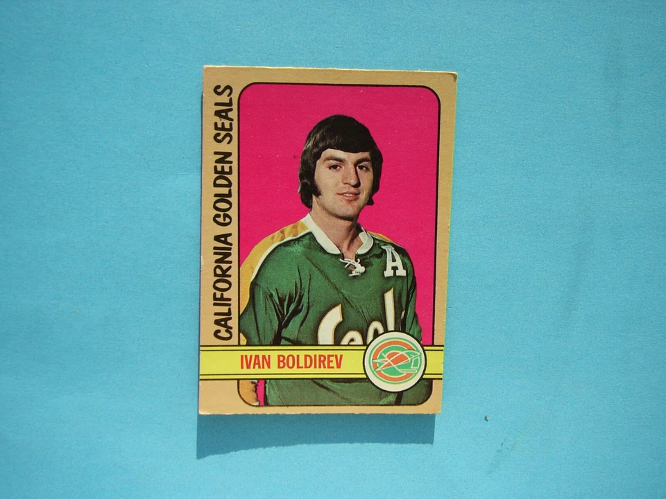 1972/73 O-PEE-CHEE NHL HOCKEY CARD #41 IVAN BOLDIREV ROOKIE EX/NM SHARP!! OPC - Image 1 of 2